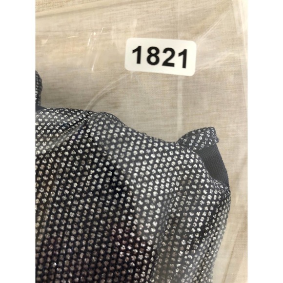 Aidan Mattox Draped Dress V Neck Sleeveless  Metallic 2 - Picture 14 of 14